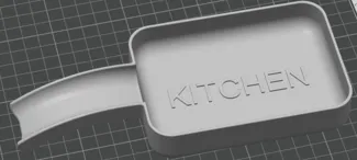Kitchen spoon holder