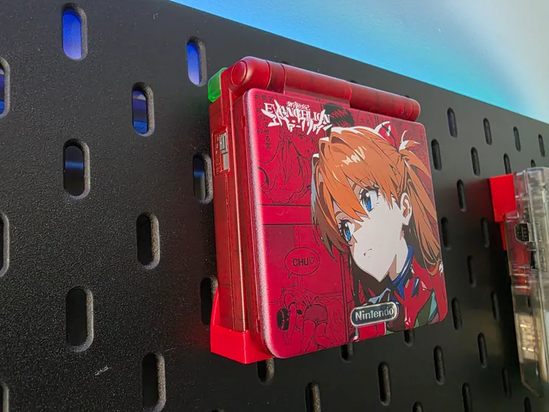 GBA SP IKEA Skadis Mount - Slim / Low Profile