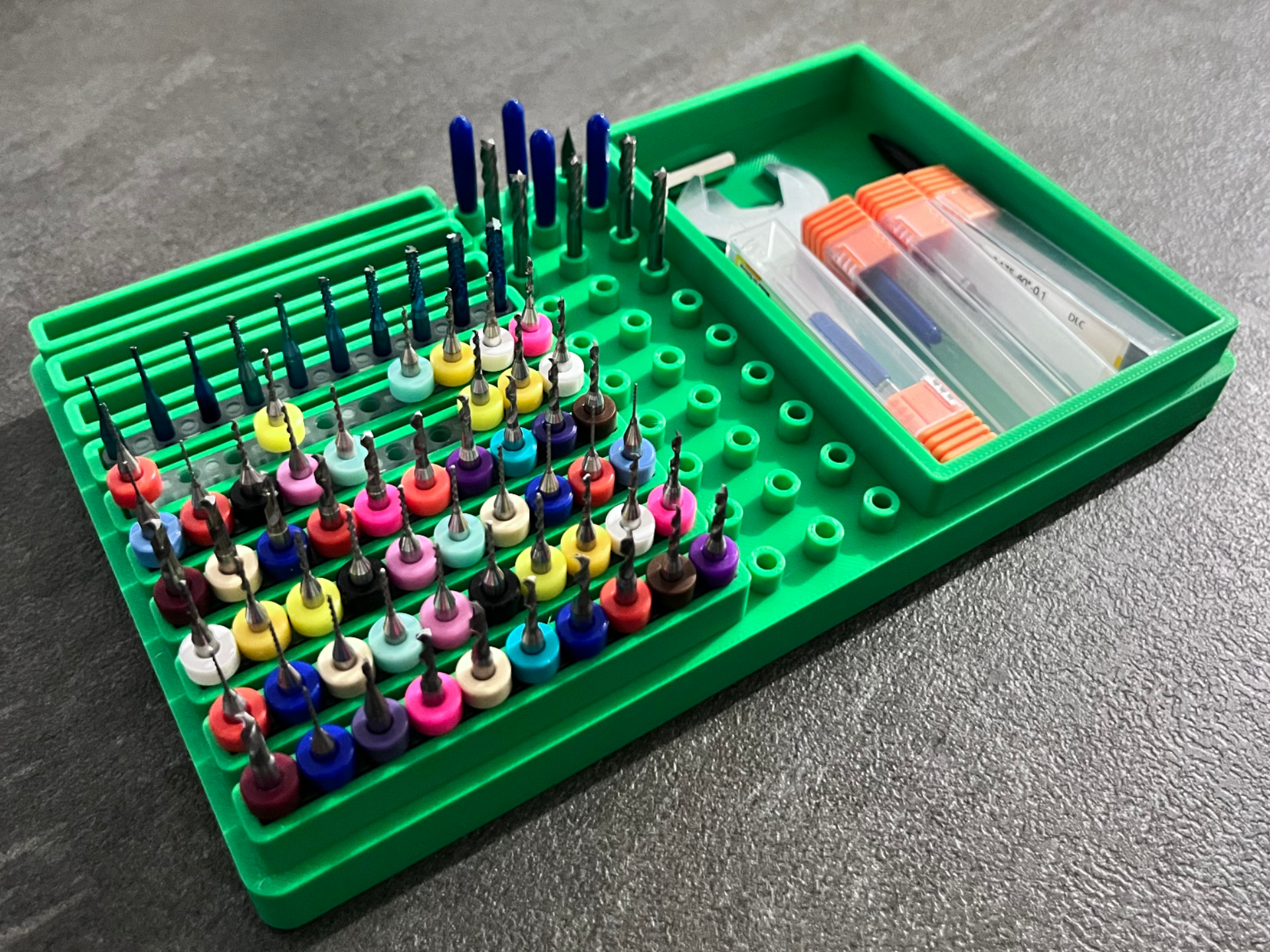 Drill Bit Organizer – 3.175mm (1/8") | 10-Row