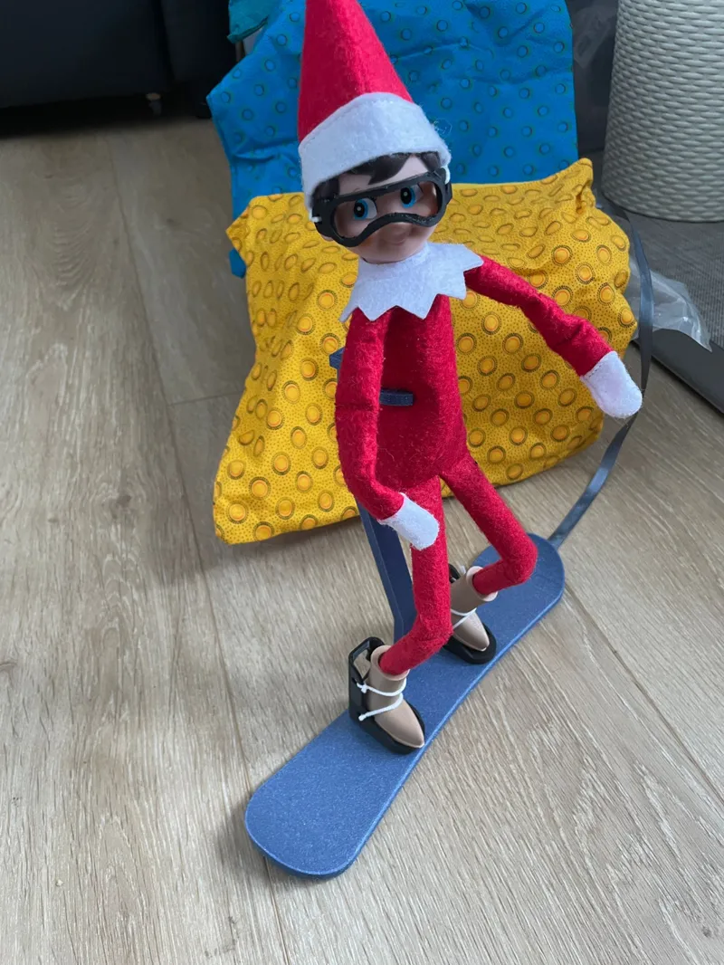 Elf On the Shelf Snowboard