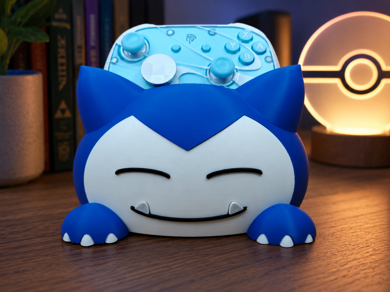 Pokemon Snorlax Controller Stand with Drawer