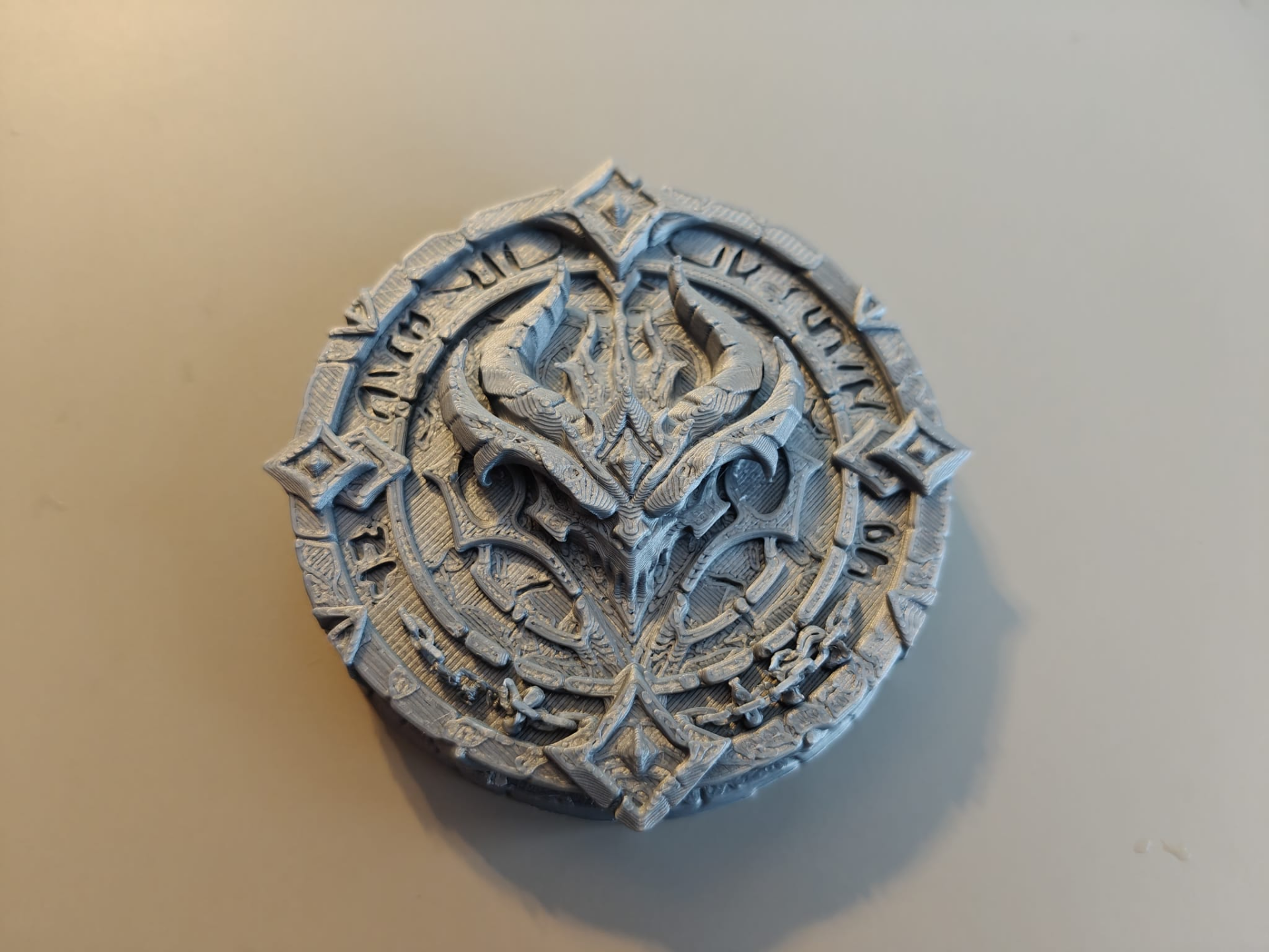 Dnd infernal medallion prop