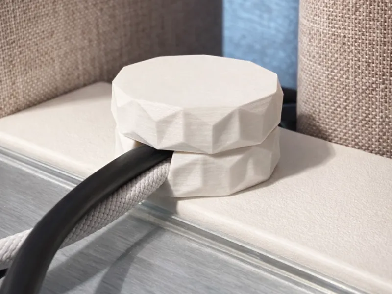 Elegant Magnetic Cable Holder Organiser