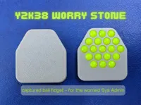 Y2K38 Worry stone: Sys Admin Body