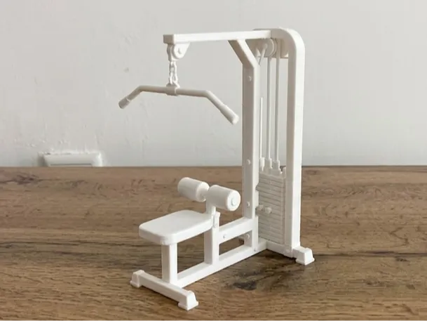Pulldown Machine - Decorative Gym  Model