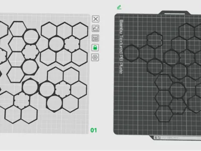 Frosthaven Bannerspear AOE Tiles