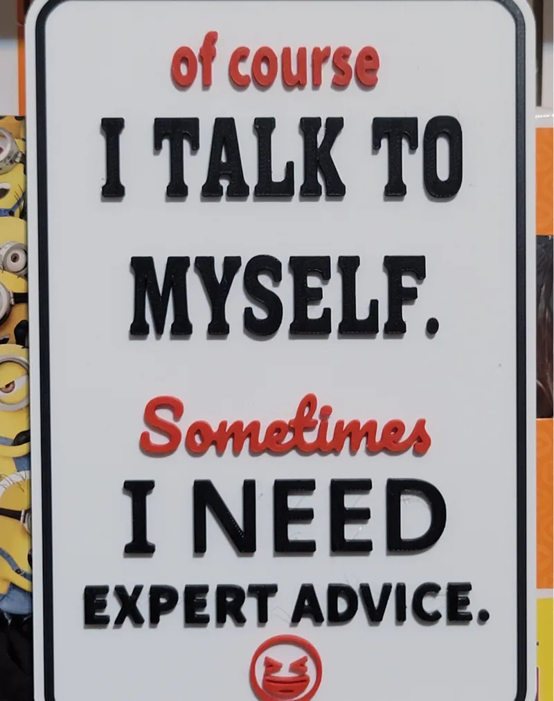 I Talk to Myself