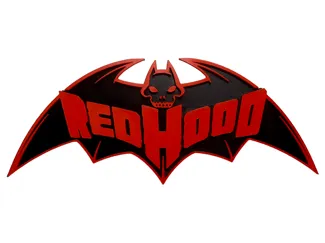 Red Hood DC Comics Logo 2D Wall Art Jason Todd