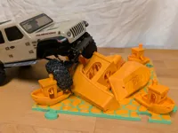 Obstacle Benchy pour parcours crawler RC — photo 1