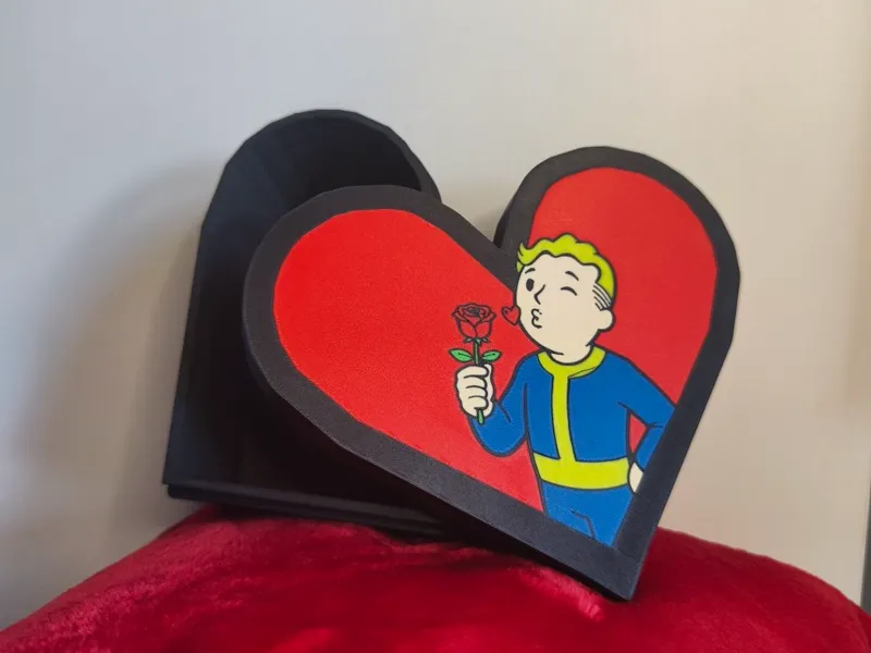 Caja San Valentin Fallout Vault-Boy Version