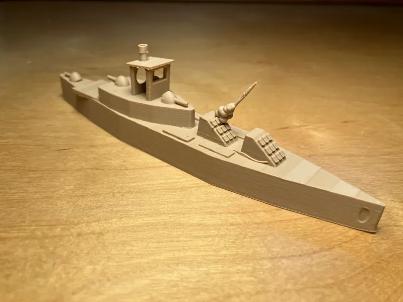 Long distance Benchy attack crusier