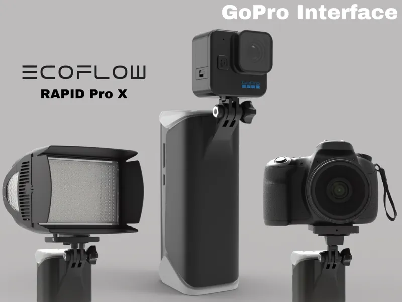 GoPro Adapter Case for ECOFLOW RAPID X 