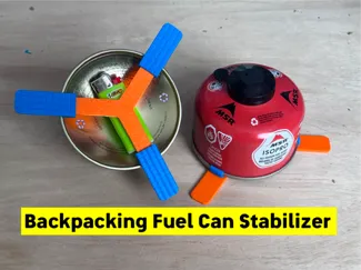 Backpacking Fuel Can Stabilizer (Experimental)