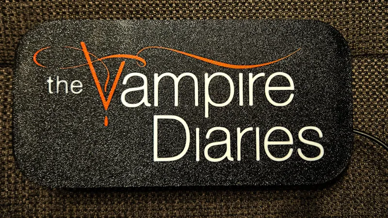 The Vampire Diaries Lightbox LED