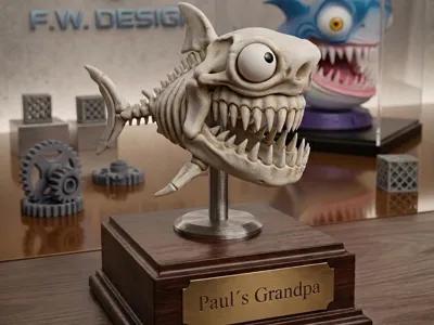 Paul’s Grandpa – The legendary Shark Skeleton