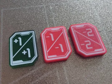 Letrero o emblema decorativo: Star Wars Unlimited: Weakness Tokens — vista de referencia 3