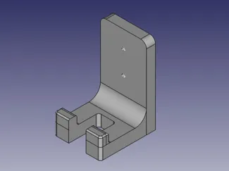 Slotted Tripod Holder hook 0.75in Slot