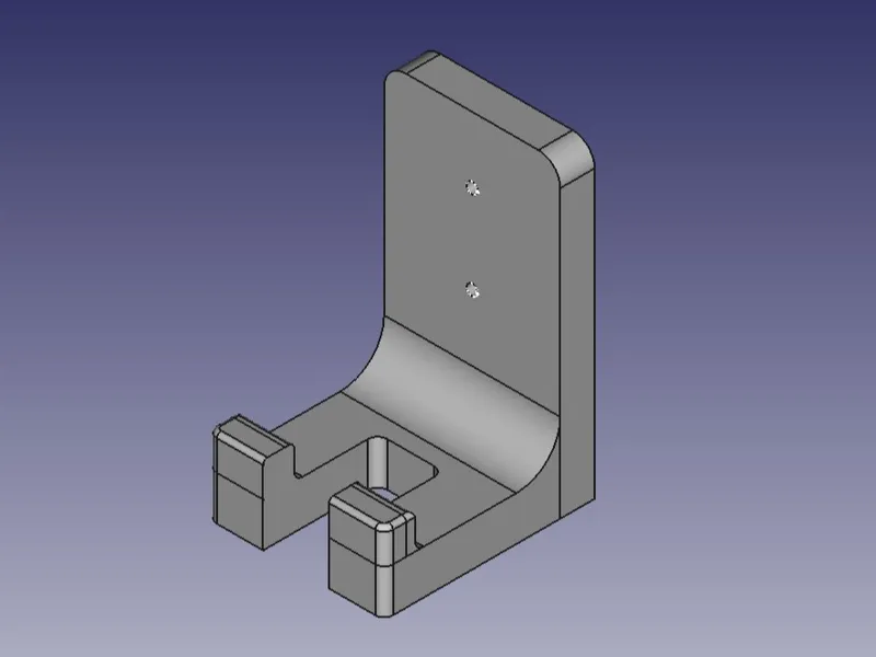 Slotted Tripod Holder hook 0.75in Slot