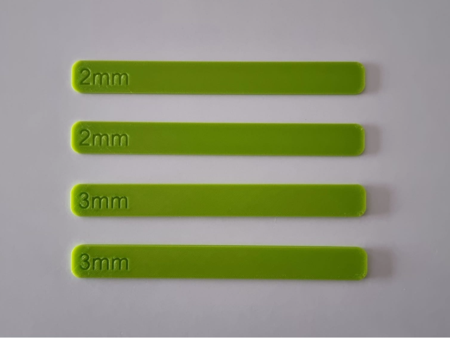 Slab Rolling Guides 2mm, 3mm