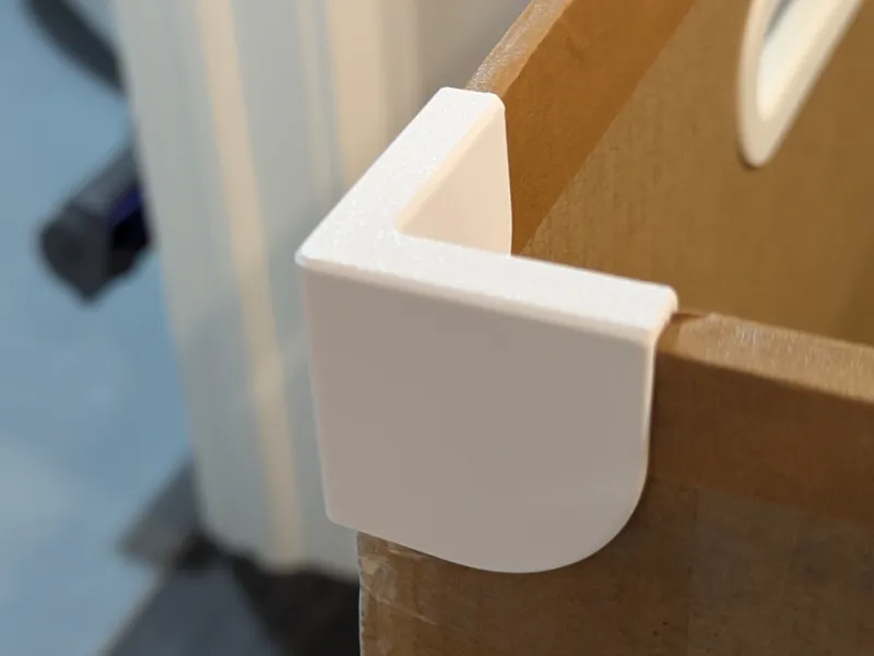 (Parametric) Cardboard Box Top Corner