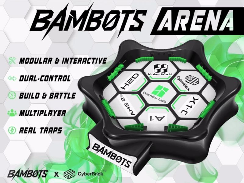 BAMBOTS ARENA - modular & interactive