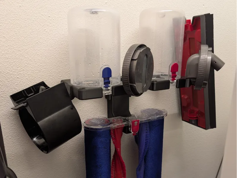Wall mount organizer for Dyson WashG1