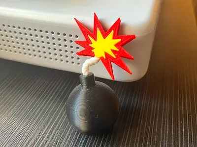 Cartoon bomb