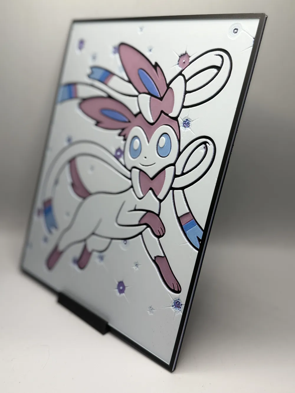 Pokemon Hueforge - Sylveon - Free 3D Print Model - MakerWorld
