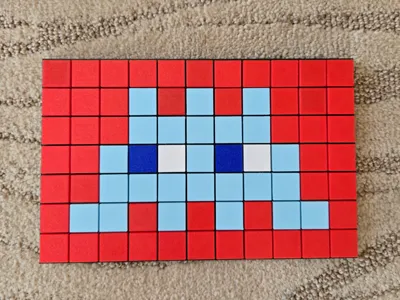 Street Art Space Invader Tile Mosaic Replica - 3