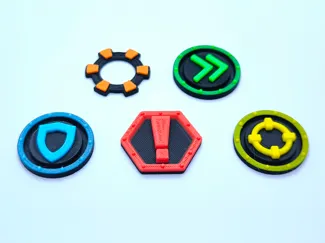 Of Oil and Iron - Tabletop tokens