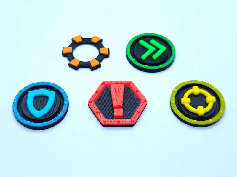 Of Oil and Iron - Tabletop tokens