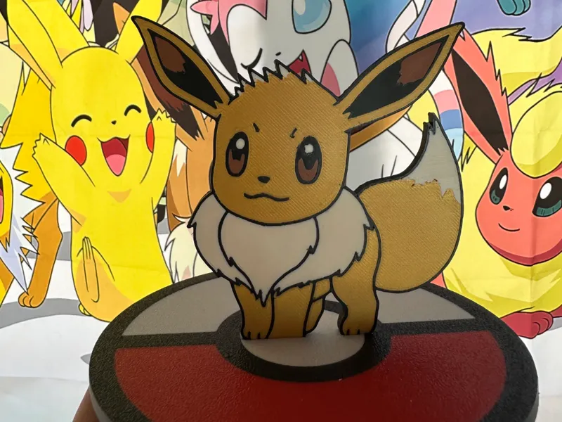 Eevee Party Center Piece