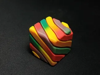 Passthrough Cube Puzzle - Print in place