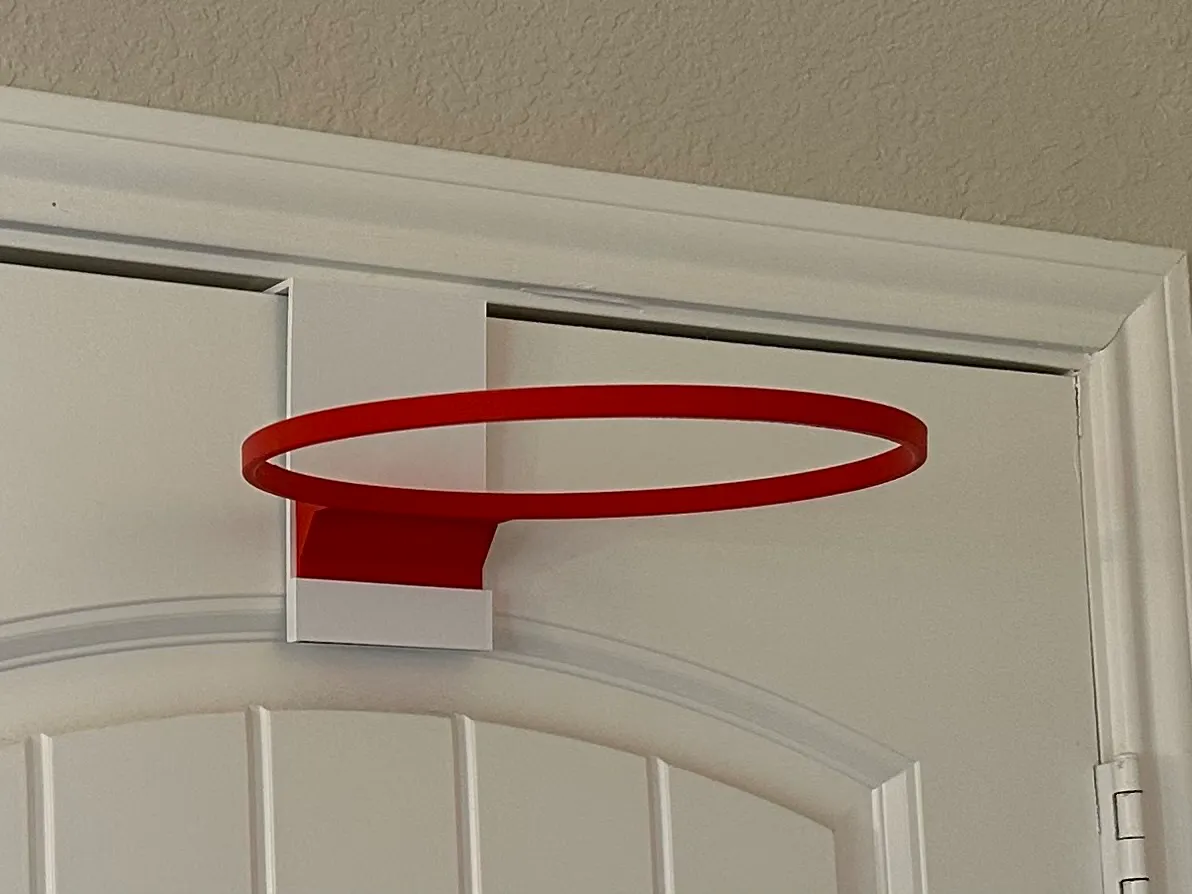 PMF Door Basketball Hoop - Free 3D Print Model - MakerWorld