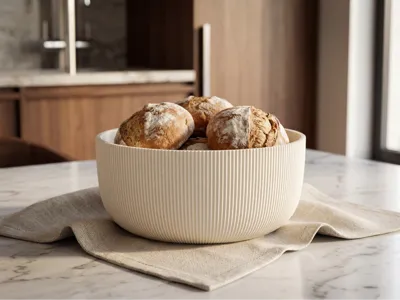 Minimalistic bread basket