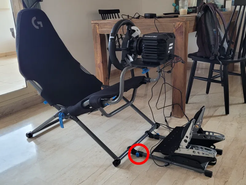 Playseat Challenge X pedal mount repair kit