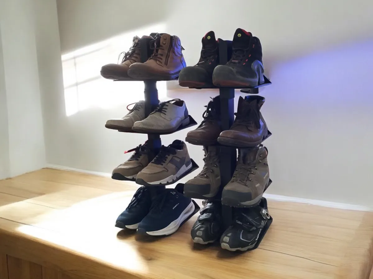 stackable shoe rack view 2