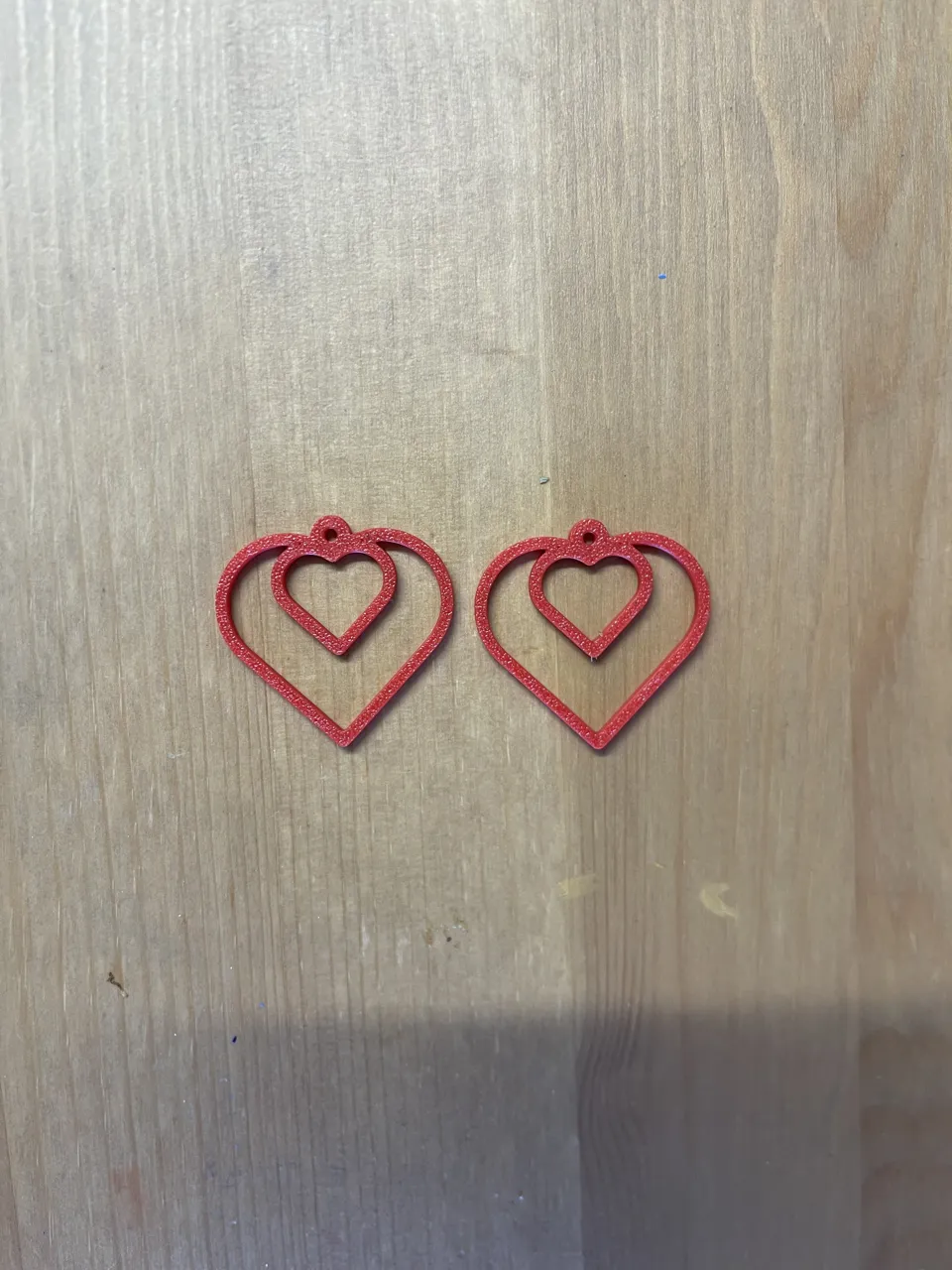 Heart Earrings view 2
