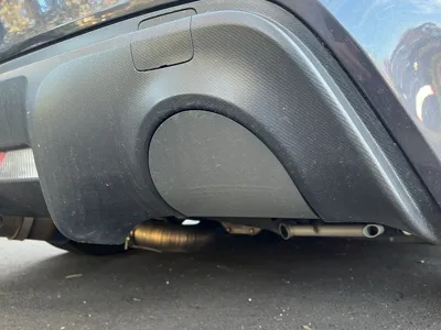 BRZ/86/FRS Exhaust Cover (1st Gen)