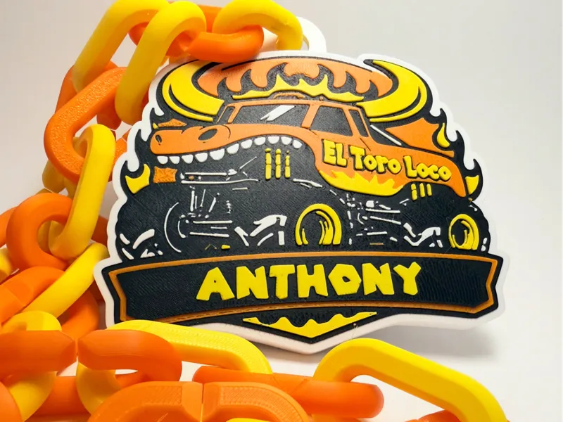 Monster Jam El Toro Loco Hype Chain