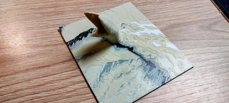 Dune Sandworm ShaiHulud from desert planet Arrakis