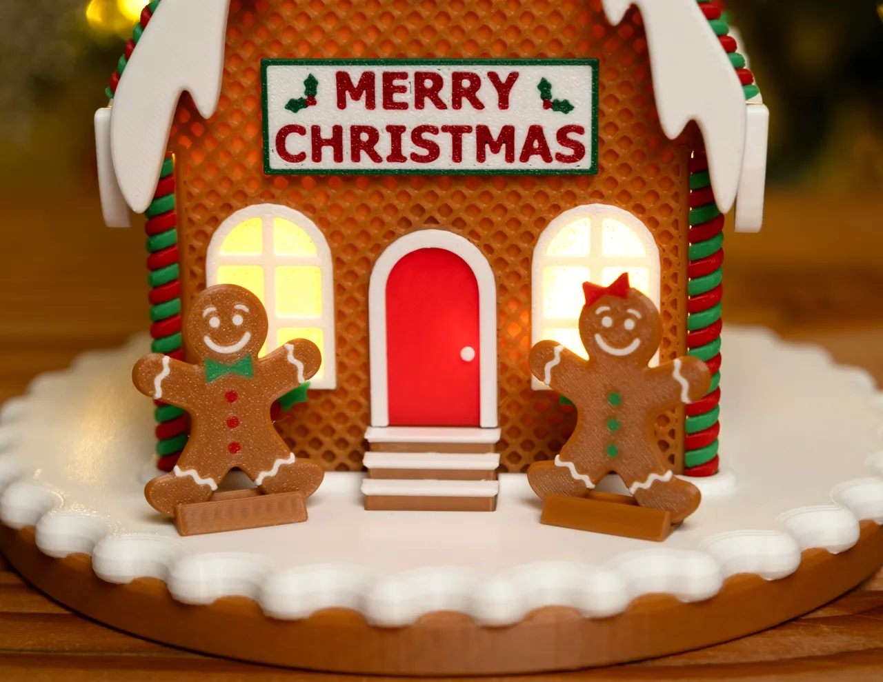Gingerbread House | Christmas Decor view 2