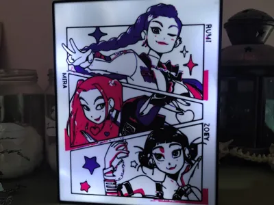 K-POP LIGHT BOX