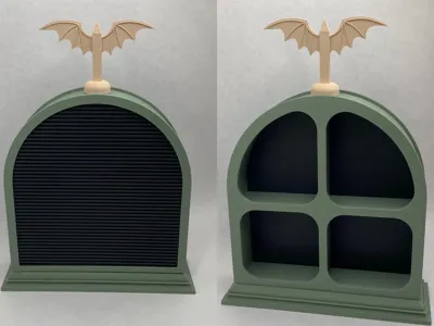 Halloween Headstone Letter Board / Trinket Shelf