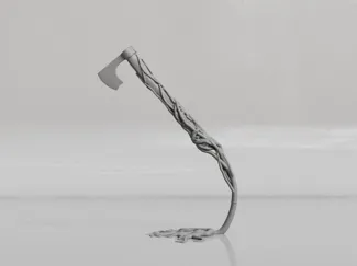Axe in Roots Deco