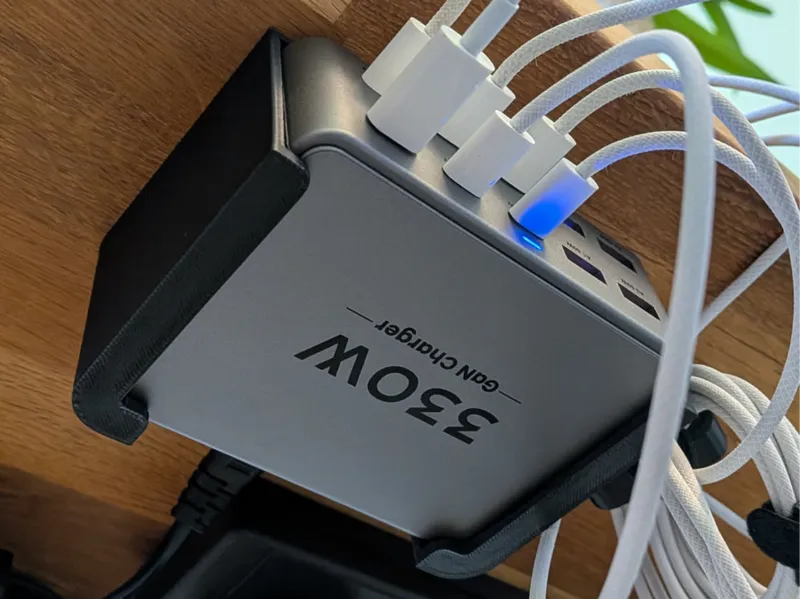 330W USB C GaN Charger Mount