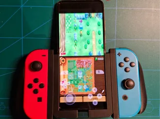 phone vertical joycon grip