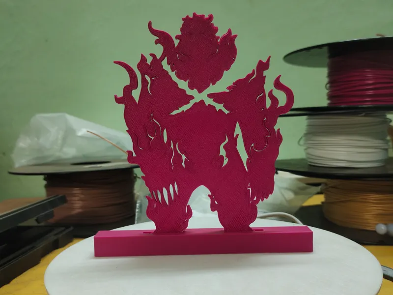 Tank Solo Levelling Silhouette Table Top 428