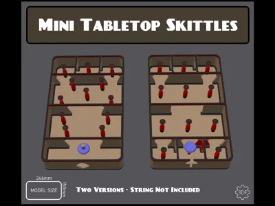 Mini Tabletop Skittles 