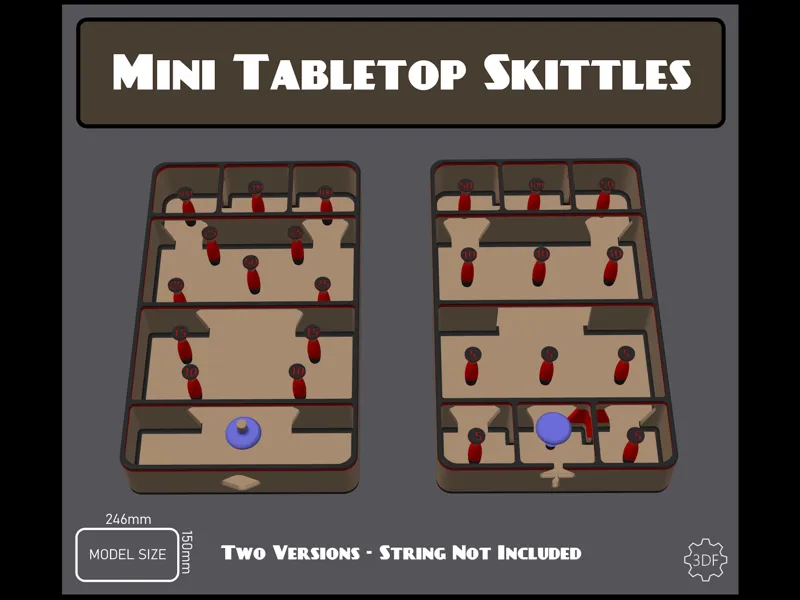 Mini Tabletop Skittles 